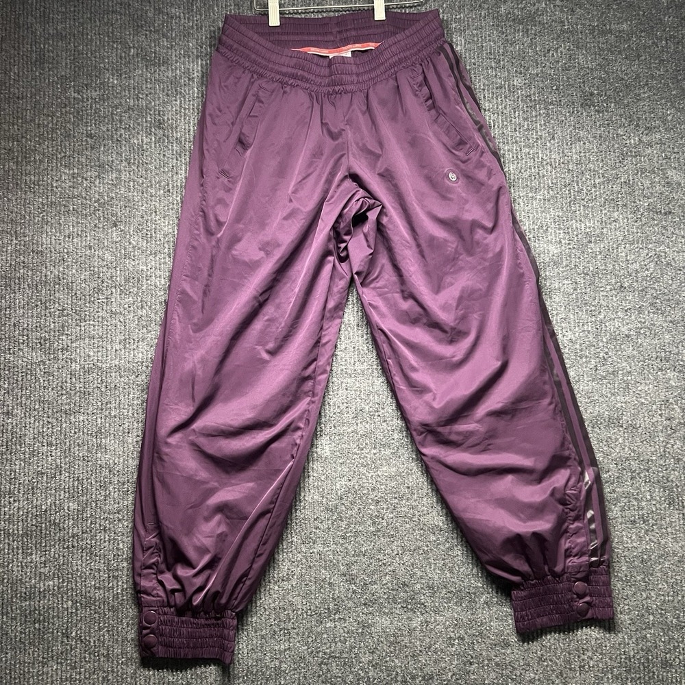 Adidas Roland Garros Tennis Warmup Jogger Sweatpants Men's Size Large F44 Purple